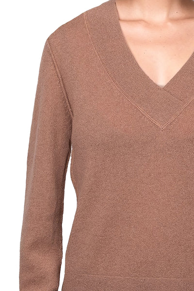 100% Cashmere Favorite Fitted V-Neck Sweater