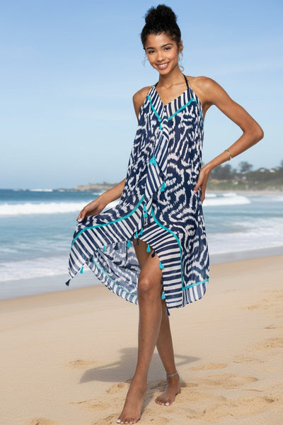 MTDS258-Dreamscape-Print-Coverup-Sundress-Tassel-Dress- 3