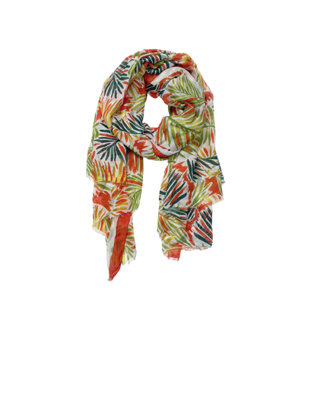 Leaves on the Wind Fiesta Bright Color Luxury Poolside Coverup Maxi Sundress