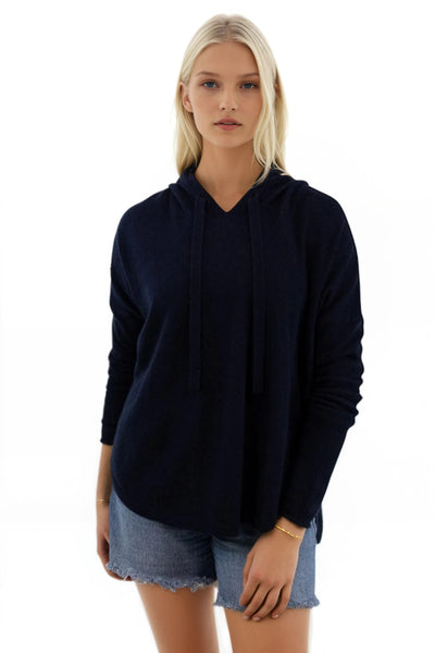 Quinn Washable Cashmere Hoodie Sweater