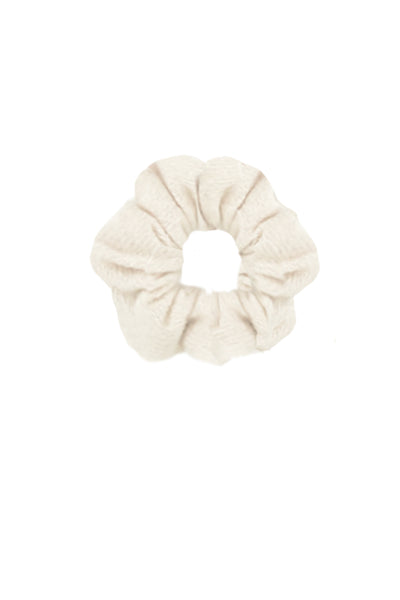 100% Cashmere Large Luxury Hair Scrunchie