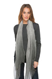 100% Cashmere Luxury Wrap Scarf in Ombre Dye