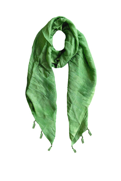 Washed Solid Luxury LInen-Rayon Scarf, Wrap, and Sarong