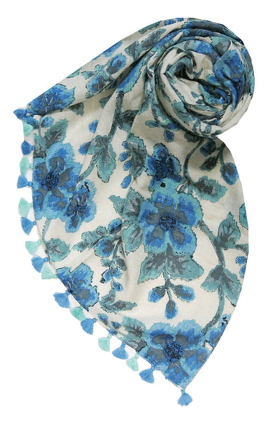 SPSSLC1_Blue in Denim Flowers Print