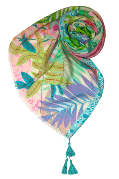 SPSSMC11-Multi Tropical Bright Floral Prints