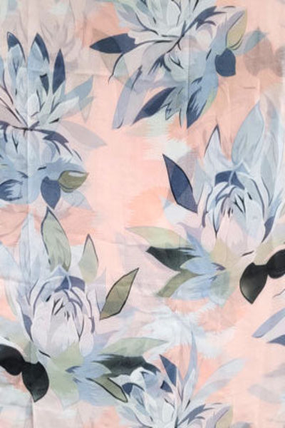 SPSSP215-Blush-SW P2PHDDP215-Blush Rita Reversible Sun Dress in Secret Garden Print