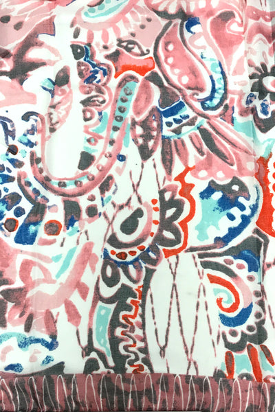 Rita Reversible Sun Dress Coverup in 60's High Paisley Print