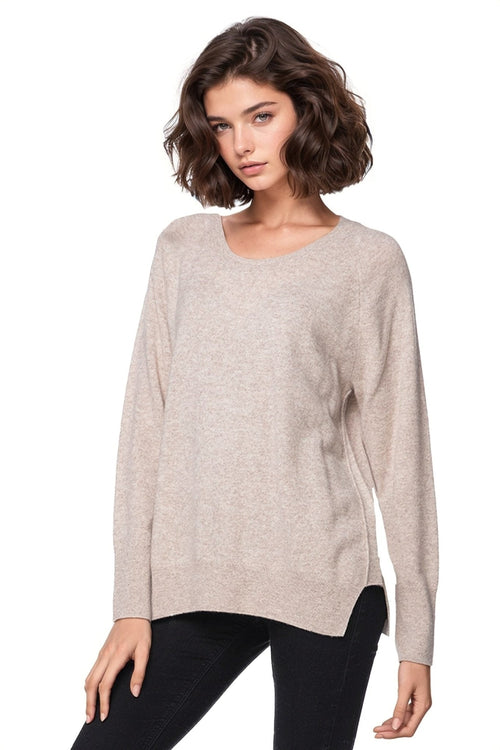 California Cashmere by Subtle Luxury Cashmere Comfort Crew / XS/S / Desert 100% Cashmere Comfort Crew Sweater New Fall Arrivals
