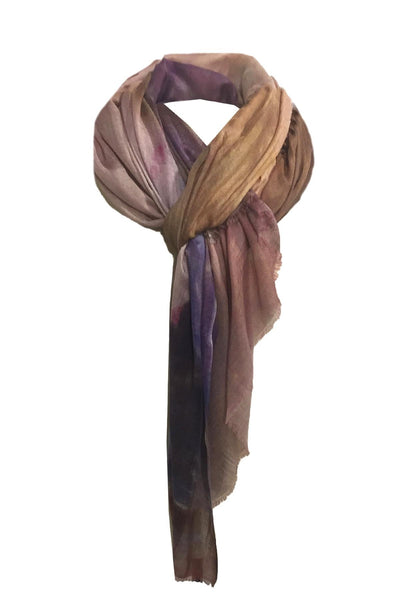 California Cashmere by Subtle Luxury Luxury Scarf Multi / One Size Luxury Scarf Wrap, Horizon Scarf in cashmere blend