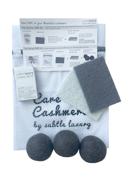 Cashmere Care Kits for Washable Cashmere – Subtle Luxury