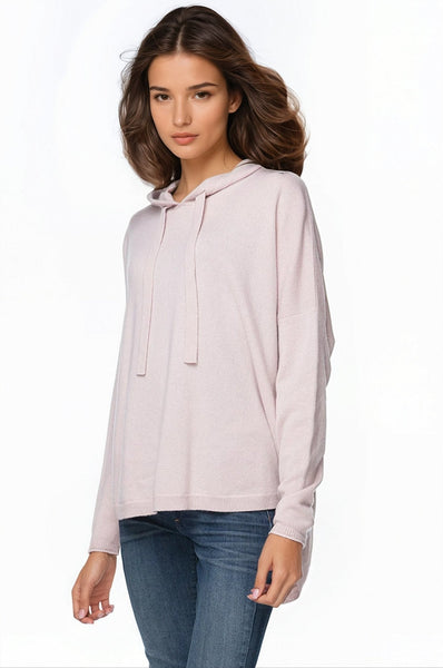 California Cashmere by Subtle Luxury Sweater Quinn Washable 100% Cashmere Hoodie Sweater