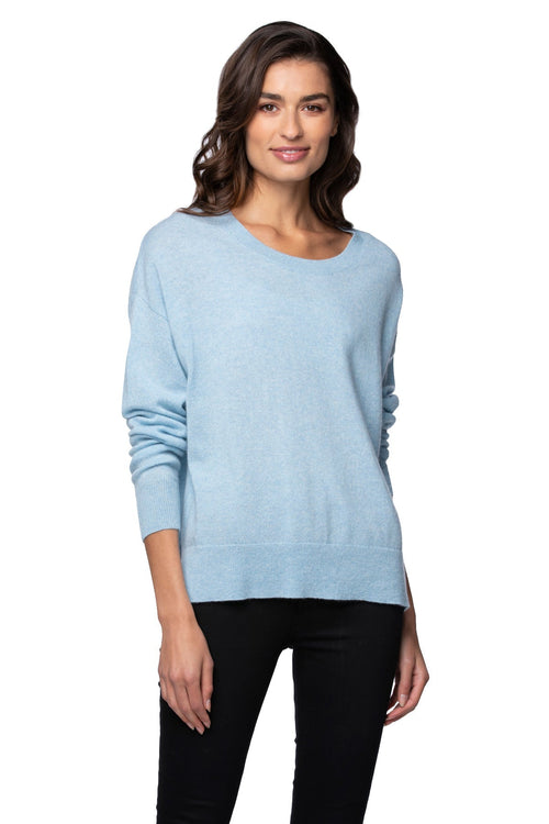 California Cashmere by Subtle Luxury Sweater Wesley Cashmere Pullover / XS/S / Frozen Washable Cashmere Wesley Pullover in Frozen
