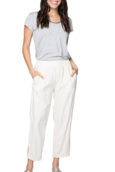 Comfort at Home Linen Blend Beach Pant - Subtle Luxury