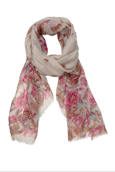Dancing Paisley Sarong Wrap Scarf - Subtle Luxury