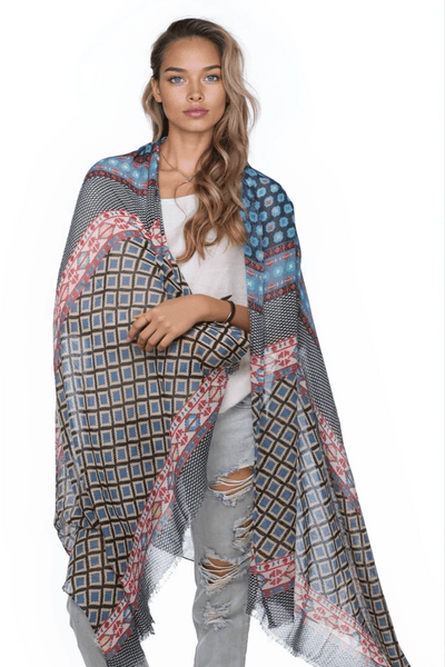 Desert Child Boho Print Sarong Wrap - Subtle Luxury