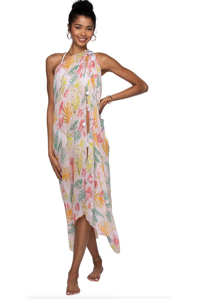 Free Spirit Multi Wear Coverup in Colorful Springs Print - Subtle Luxury