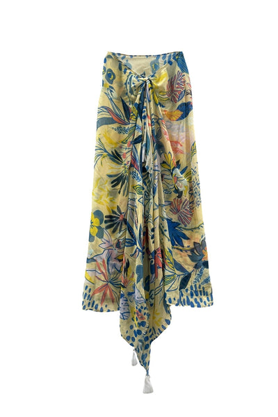 Hearts Entwined Print Luxury Sarong Wrap Scarf - Subtle Luxury