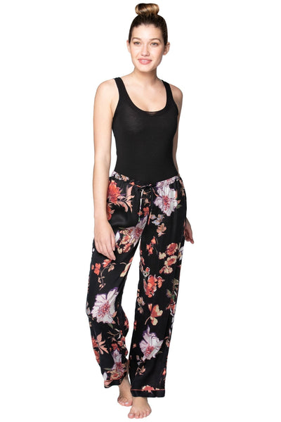 Loungerie by Subtle Luxury Pajama Pant Blushing in Florals Print | Lounge Pant | Loungerie