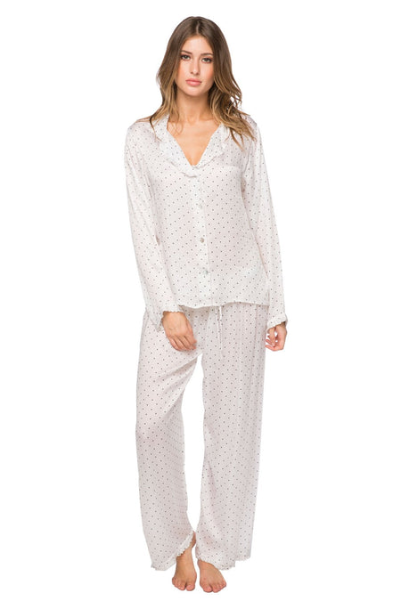 Everyday Satin Soft Pajama Set by Loungerie