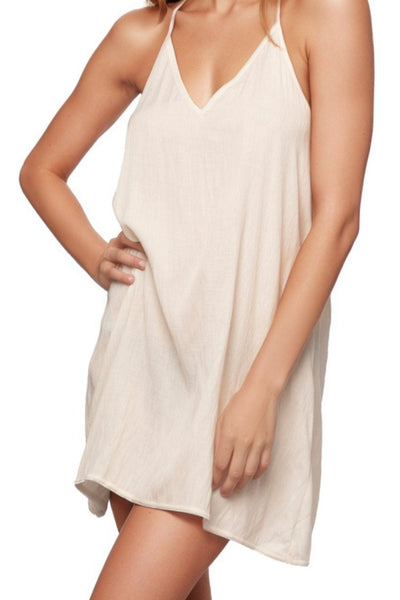 Loungerie by Subtle Luxury Slip Marceline Slip Dress / XS/S / Ivory Marceline Soft Rayon Cami Slip Dress