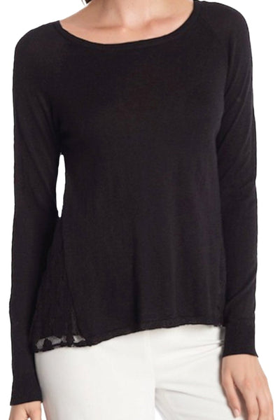 Novelty Mixed Swiss Dot Mesh with Sweater Knits - Subtle Luxury