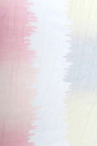 Open Shoulder Sundress Coverup in Sugar Mountain Woven - Subtle Luxury