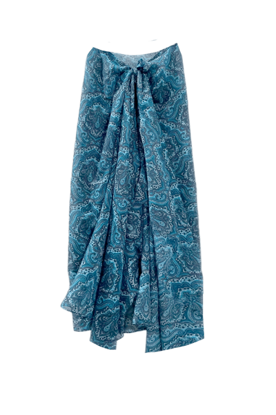 Paisley Dream Print Scarf Wrap Sarong - Subtle Luxury