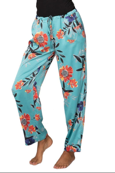 Piper PJ Top - Pant Set | Summer Blossom Print | Subtle Luxury - Subtle Luxury