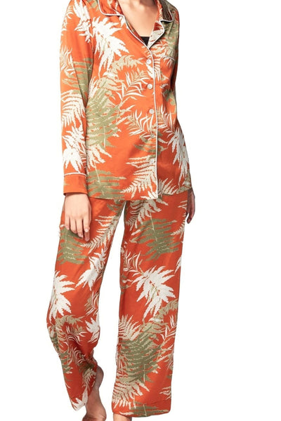 Piper PJ Top/Pant Set | Bold Ferns Print | Subtle Luxury - Subtle Luxury