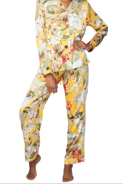 Piper PJ Top/Pant Set | Golden Hour Print | Subtle Luxury - Subtle Luxury
