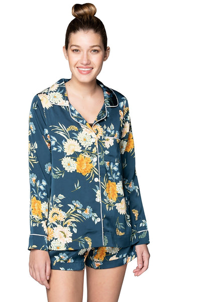 Piper PJ Top/Short Set | Tropical Prints | Subtle Luxury - Subtle Luxury