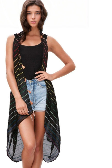 Antique Floral Print V-Neck Sundress Coverup