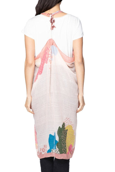 Pool to Party Coverup The Serengeti / One Size / Pink Free Spirit Multi-Wear Coverup Vest in The Serengeti Print