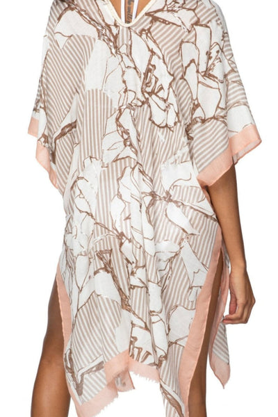 Pool to Party Kaftan One Size / Blush Be My Lover Print Kaftan | Blush