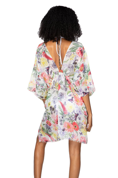 Pool to Party Kaftan One Size / Multi / 100% Poly Maryanne Blossom Isle Dress