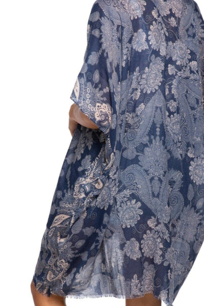 Pool to Party Kimono Bandana Baby Print Kimono Wrap