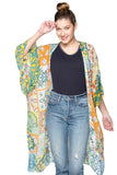 Pool to Party Kimono Bell Kimono Mid Length Luxury Feel Fabrics Prints | Warehouse Sale