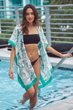 Pool to Party Kimono One Size / Mint / 100% Polyester Be My Lover Kimono Wrap