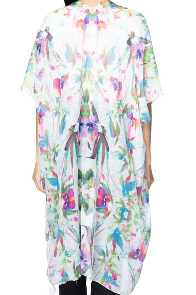 Pool to Party Kimono One Size / Multi / 100% Viscose Aloha Paradise Kimono Wrap