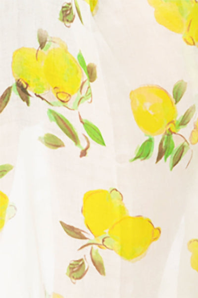 Pool to Party Maxi Goddess Dress / One Size / White Lemon Squeezy Goddess Dress