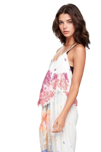 pool-to-party-maxi-one-size-white-100-polyester-coastal-summer-dress-in-whole-lotta-love-jacquard-fabric-white Jacquard luxury coverup