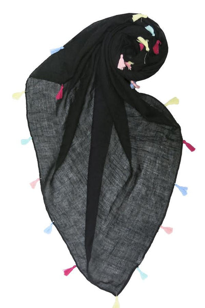 Pool to Party Maxi Rainbow Tassel Coverup | Coastal Getaway Dress