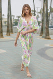 Pool to Party Maxi S/M / Mermaid's Cove / 100% Cotton Oasis Maxi Dress