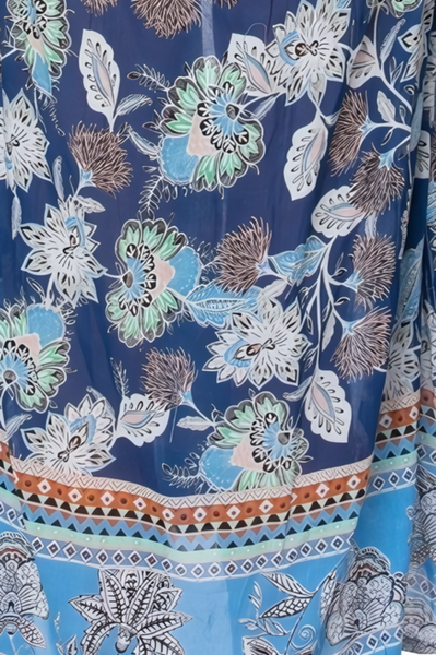 The Oasis Cotton Print Maxi Length Sundress Coverup