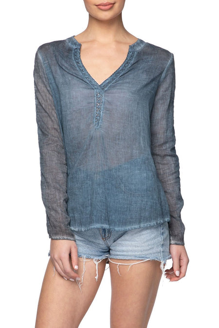 Ziggy Button Down in Chambray