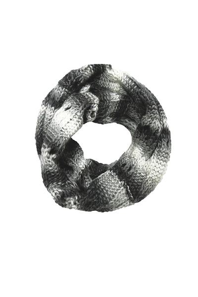 Spun Scarves Knit Scarf Hand Knit Chunky Weave Basket Infinity