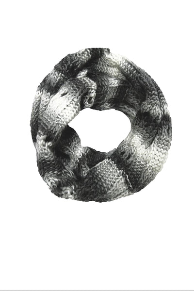 Spun Scarves Knit Scarf Hand Knit Chunky Weave Basket Infinity