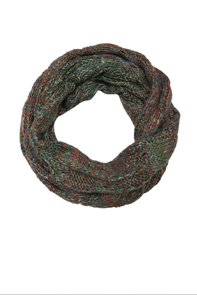 Spun Scarves Knit Scarf Hand Knit Chunky Weave Basket Infinity