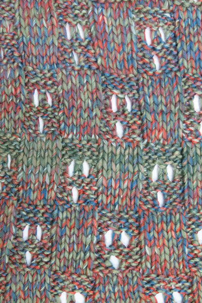 Spun Scarves Knit Scarf Hand Knit Chunky Weave Basket Infinity