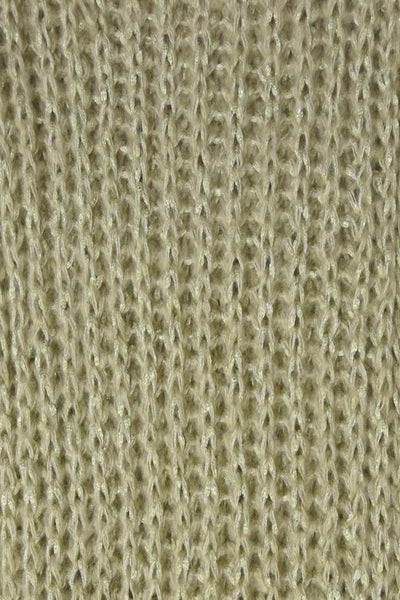 Spun Scarves Knit Scarf Shimmer Knit Infinity Scarf with Metallic Yarn